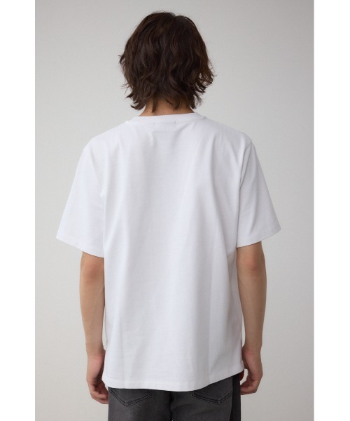 AZUL by moussy(アズールバイマウジー)の「エクストリームヘビーウェイトコットンビッグTシャツ(Tシャツ/カットソー・メンズ・ホワイト/カーキ/ブラック・LARGE/MEDIUM)」の20枚目の写真