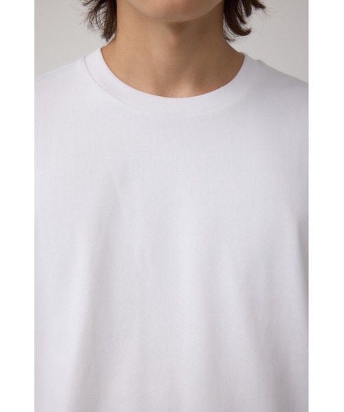 AZUL by moussy(アズールバイマウジー)の「エクストリームヘビーウェイトコットンビッグTシャツ(Tシャツ/カットソー・メンズ・ホワイト/カーキ/ブラック・LARGE/MEDIUM)」の21枚目の写真