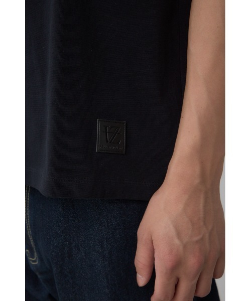 AZUL by moussy(アズールバイマウジー)の「エクストリームヘビーウェイトコットンビッグTシャツ(Tシャツ/カットソー・メンズ・ホワイト/カーキ/ブラック・LARGE/MEDIUM)」の4枚目の写真