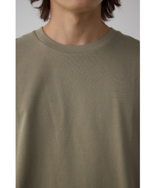 AZUL by moussy(アズールバイマウジー)の「エクストリームヘビーウェイトコットンビッグTシャツ(Tシャツ/カットソー・メンズ・ホワイト/カーキ/ブラック・LARGE/MEDIUM)」の12枚目の写真