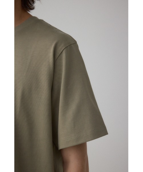 AZUL by moussy(アズールバイマウジー)の「エクストリームヘビーウェイトコットンビッグTシャツ(Tシャツ/カットソー・メンズ・ホワイト/カーキ/ブラック・LARGE/MEDIUM)」の13枚目の写真