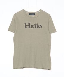 短期出品　美品　マディソンブルー　Tシャツ　グレー MADISON BLUE/マディソン ブルー】 HELLO NOSLEEVE TEE（Tシャツ