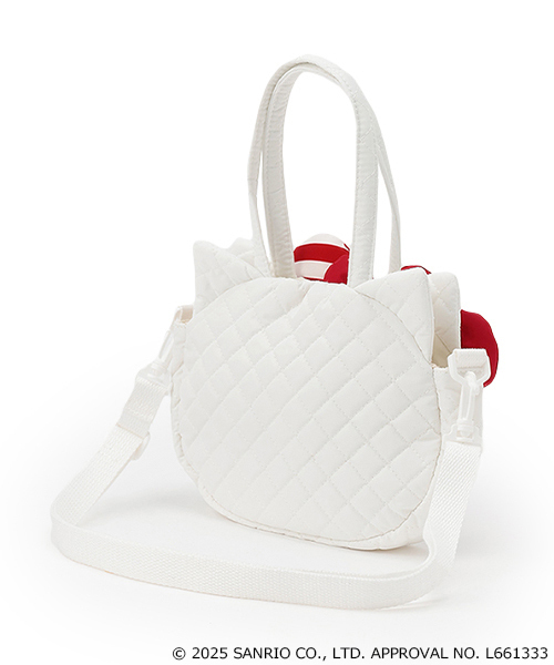 サンリオ　バッグ　フェイス型　キティ　トートバッグ　顔型　シンプル sanrio（サンリオ） ハローキティ フェイス形トートバッグ : サンリオ