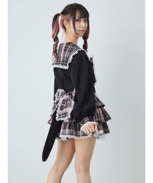 Ank Rouge（アンクルージュ）の「ネコのJK制服スカパン（その他パンツ 