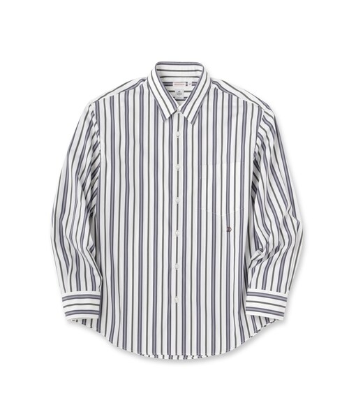 DRESSTERIOR(ドレステリア)の「THOMAS MASON ストライプシャツ(シャツ/ブラウス・メンズ・グレー系2・94/92/91/90)」の11枚目の写真