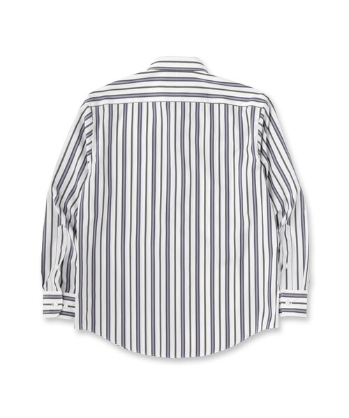 DRESSTERIOR(ドレステリア)の「THOMAS MASON ストライプシャツ(シャツ/ブラウス・メンズ・グレー系2・94/92/91/90)」の12枚目の写真