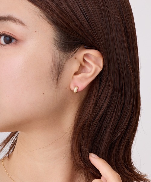 CALIN STANDARD(カリンスタンダード)の「◆金属アレルギー対応◆◆made in japan◆【高品質ポスト】スターダスト ジルコニアセラミックポストピアス(ピアス(両耳用)・レディース・ゴールド/ピンクゴールド/シルバー・FREE)」の6枚目の写真