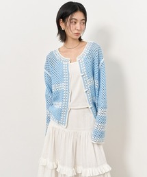 GENERAL IDEA/ジェネラルアイディア crochet loose fit cardigan カーディガン