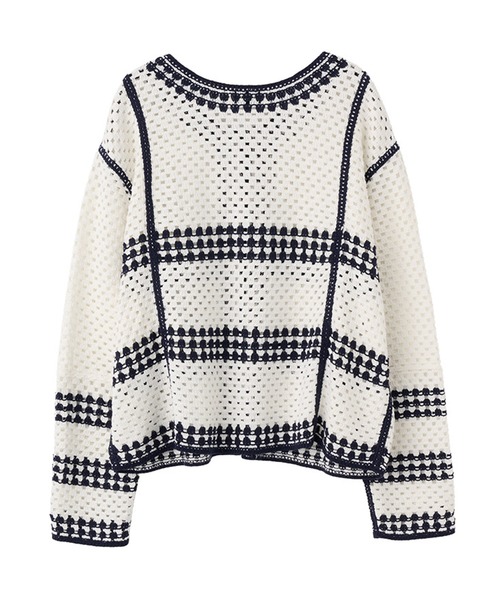 GENERAL IDEA/ジェネラルアイディア crochet loose fit cardigan