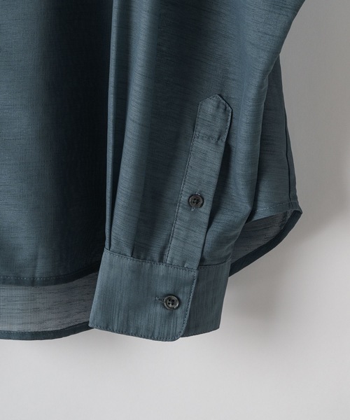 CASPER JOHN(キャスパージョン)の「Various loose shirts -sheer- /バリアスルーズシャツ -シアー-(シャツ/ブラウス・メンズ・ブルー系その他/ブルー/ブラック/ブラウン系その他/ブラウン・X-SMALL/MEDIUM/LARGE/SMALL)」の19枚目の写真