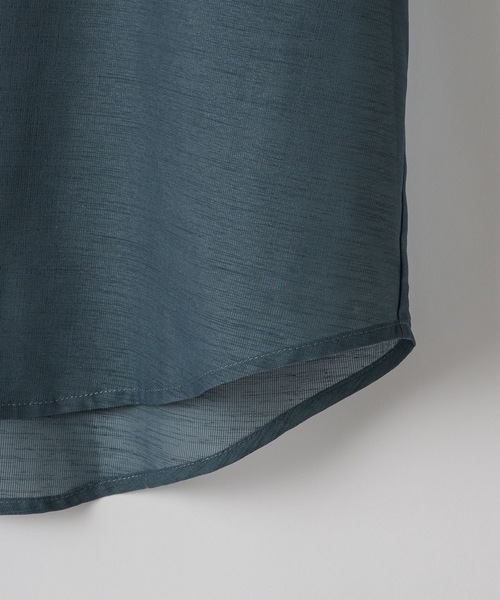 CASPER JOHN(キャスパージョン)の「Various loose shirts -sheer- /バリアスルーズシャツ -シアー-(シャツ/ブラウス・メンズ・ブルー系その他/ブルー/ブラック/ブラウン系その他/ブラウン・X-SMALL/MEDIUM/LARGE/SMALL)」の21枚目の写真