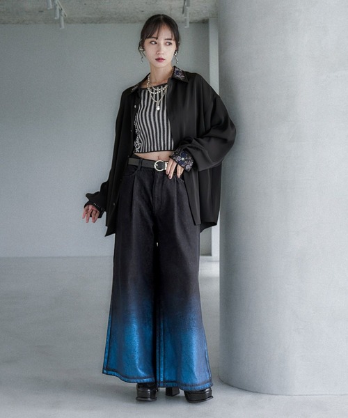 セール】クロップドガラニット(HARE)（ニット/セーター）｜HARE（ハレ