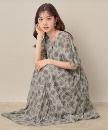Couture brooch｜クチュールブローチのワンピース/ドレス（花柄
