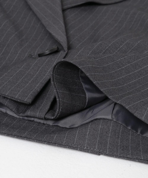 SENSE OF PLACE by URBAN RESEARCH（センスオブプレイスバイアーバンリサーチ）の「テーラードクロップドジレ（ベスト・レディース・ブラック/グレー系その他・ONE）」の3枚目の写真