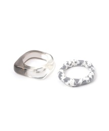 niko and... | クリア柄2セットリング(リング)