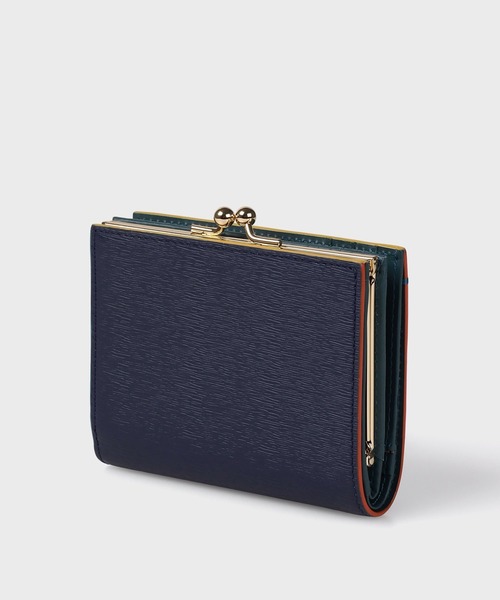 カラードエッジ がま口 2つ折り財布 / 555422 W749（財布）｜Paul