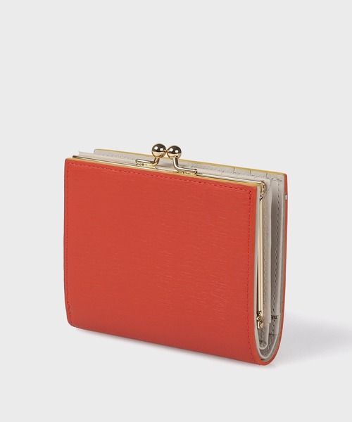 カラードエッジ がま口 2つ折り財布 / 555422 W749（財布）｜Paul