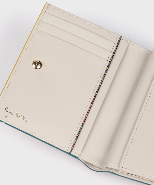 Paul Smith ポールスミス カラードエッジ がま口2つ折り財布 カラードエッジ がま口 2つ折り財布 / 555422 W749（財布）｜Paul