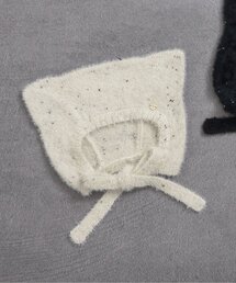 apres les cours(アプレレクール)のねこ耳ニットボンネット_ベビー(ニットキャップ/ビーニー)