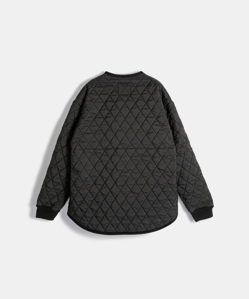 セール】Fur Lined Quilt Liner Jacket Womens / ファー ラインド