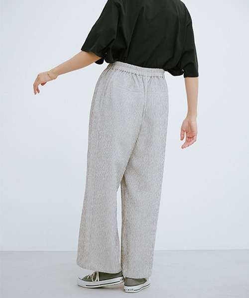 studio CLIP（スタディオクリップ）の「【ミカタプロジェクト】お悩み解決！スッキリストレートパンツ（その他パンツ・レディース・ブラック/ブラウン/その他1/その他7・LARGE/ﾌﾘｰ(L)/PF/MEDIUM）」の3枚目の写真