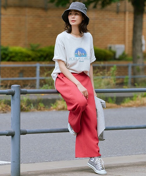 studio CLIP（スタディオクリップ）の「【ミカタプロジェクト】お悩み解決！スッキリストレートパンツ（その他パンツ・レディース・ブラック/ブラウン/その他1/その他7・LARGE/ﾌﾘｰ(L)/PF/MEDIUM）」の11枚目の写真