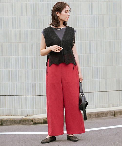 セール】【ミカタプロジェクト】お悩み解決！スッキリストレートパンツ