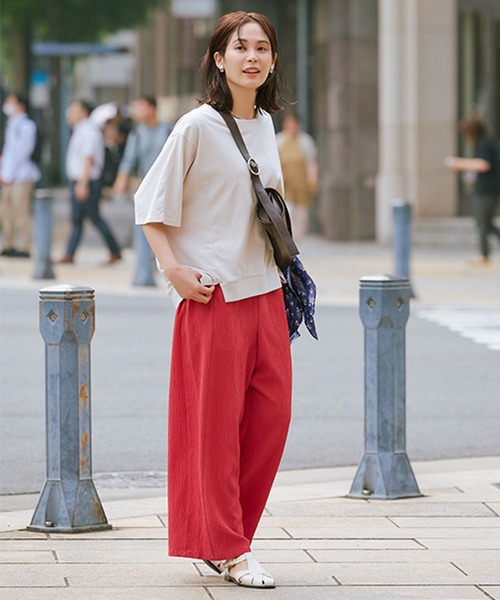 セール】【ミカタプロジェクト】お悩み解決！スッキリストレートパンツ