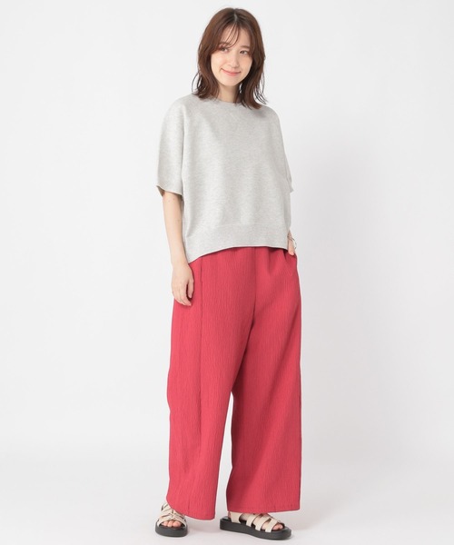 studio CLIP（スタディオクリップ）の「【ミカタプロジェクト】お悩み解決！スッキリストレートパンツ（その他パンツ・レディース・ブラック/ブラウン/その他1/その他7・LARGE/ﾌﾘｰ(L)/PF/MEDIUM）」の20枚目の写真