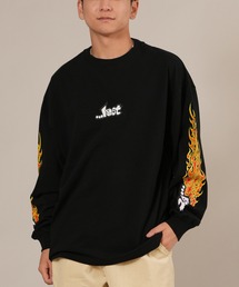 lost | 【ムラサキスポーツ限定】LOST/ロスト 長袖 Tシャツ ロンT 袖プリント L25F-2204(Tシャツ/カットソー)