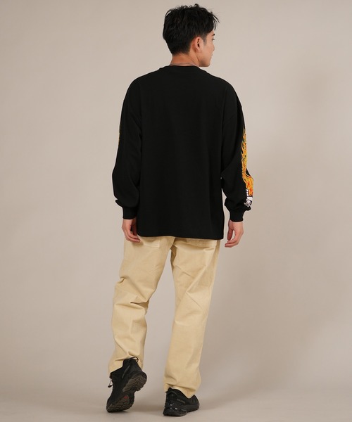 lost(ロスト)の「【ムラサキスポーツ限定】LOST/ロスト 長袖 Tシャツ ロンT 袖プリント L25F-2204(Tシャツ/カットソー・メンズ・ブラック/ホワイト・M/L/XL)」の20枚目の写真