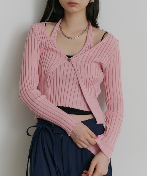 トップス トップス AM Tops ZXZY Women Long Sleeve V Neck Hollow Out