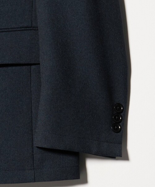 UNITED ARROWS(ユナイテッドアローズ)の「テック ツイル シングル 2ボタン テーラードジャケット UA COZY ウォッシャブル 防しわ性(着用しわ)(テーラードジャケット・メンズ・ネイビー・M/S/XXL/XL/L)」の10枚目の写真