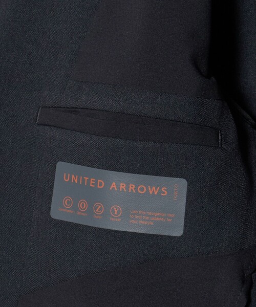 UNITED ARROWS(ユナイテッドアローズ)の「テック ツイル シングル 2ボタン テーラードジャケット UA COZY ウォッシャブル 防しわ性(着用しわ)(テーラードジャケット・メンズ・ネイビー・M/S/XXL/XL/L)」の16枚目の写真