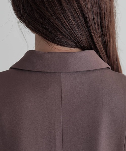 n'OrLABEL(ノアールレーベル)の「【機能素材】『サイドオープンジレ』(ベスト・レディース・モカ/ブラック・2/1)」の20枚目の写真
