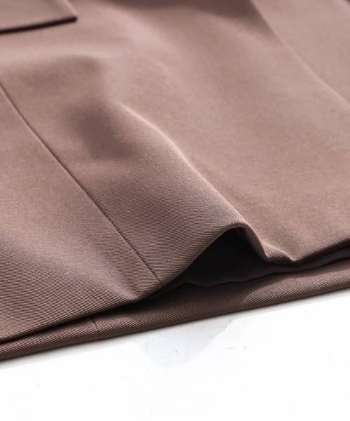 n'OrLABEL(ノアールレーベル)の「【機能素材】『サイドオープンジレ』(ベスト・レディース・モカ/ブラック・2/1)」の8枚目の写真