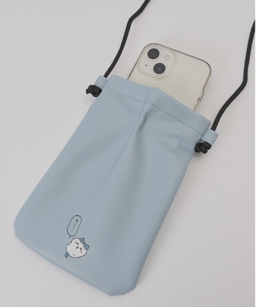 BACKYARD FAMILY（バックヤードファミリー）の「IIIIpocket キャラクター スマートフォンポーチ（ショルダーバッグ・レディース・ブラック系その他/ブルー系その他・FREE）」の9枚目の写真