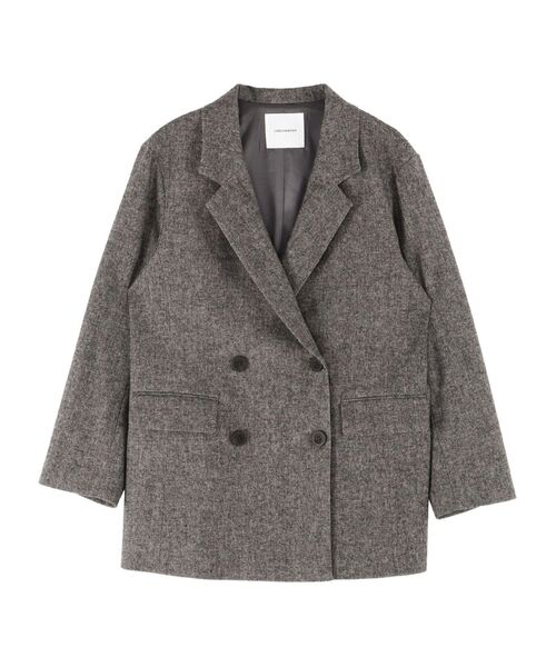 LAGUNAMOON（ラグナムーン）の「ウールロングテーラードジャケット（テーラードジャケット・レディース・ブラウン/グレー・FREE）」の17枚目の写真