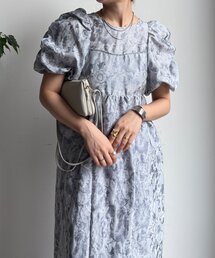 DouDou | 【オケージョン対応】【WEB限定】ジャガードドレス(ワンピース)