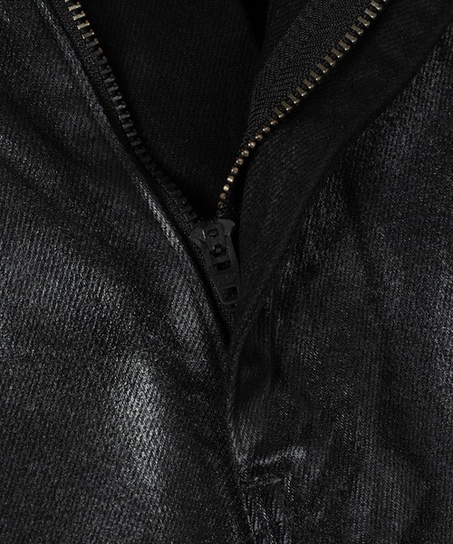 LAD MUSICIAN（ラッドミュージシャン）の「12oz COATING DENIM STRAIGHT PANTS（デニムパンツ・メンズ・ブラック・42/44/46）」の3枚目の写真