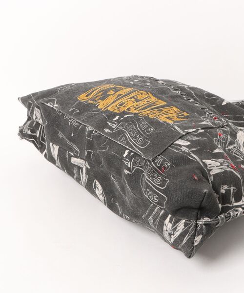 Desigual(デシグアル)の「Graffiti Logo Shoulder Bag/グラフィティロゴショルダーバッグ(ハンドバッグ・レディース・ブラック・FREE)」の3枚目の写真