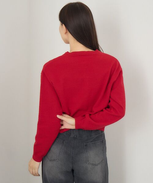 RETRO GIRL(レトロガール)の「モール金釦カーデ(カーディガン/ボレロ・レディース・ナチュラル/レッド/ブルー・FREE)」の10枚目の写真