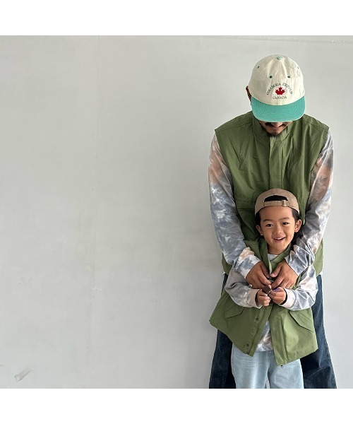 Fluffy BROTHERS（フラッフィーブラザーズ）の「綿リップベスト（大人サイズ）（ベスト・メンズ・アイボリー・M/L/XL）」の11枚目の写真