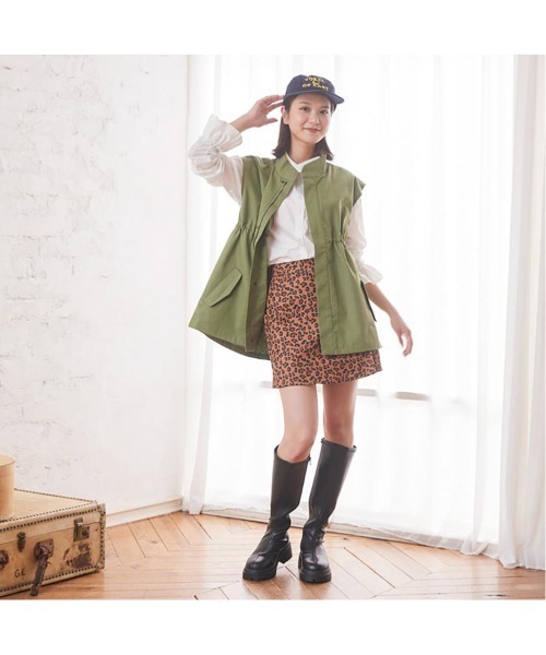 Fluffy BROTHERS（フラッフィーブラザーズ）の「綿リップベスト（大人サイズ）（ベスト・メンズ・アイボリー・M/L/XL）」の14枚目の写真