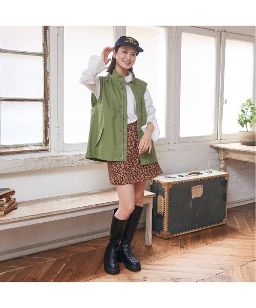 Fluffy BROTHERS（フラッフィーブラザーズ）の「綿リップベスト（大人サイズ）（ベスト・メンズ・アイボリー・M/L/XL）」の17枚目の写真