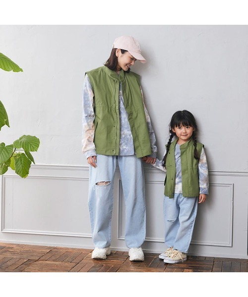 Fluffy BROTHERS（フラッフィーブラザーズ）の「綿リップベスト（大人サイズ）（ベスト・メンズ・アイボリー・M/L/XL）」の18枚目の写真