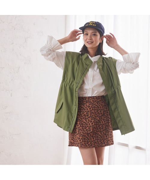 Fluffy BROTHERS（フラッフィーブラザーズ）の「綿リップベスト（大人サイズ）（ベスト・メンズ・アイボリー・M/L/XL）」の22枚目の写真