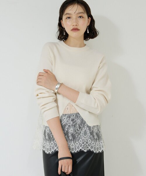 BEARDSLEY ファンシーニットコンビプルオーバー ガリャルダガランテ BEARDSLEY ファンシーニットコンビプルオーバー ガリャルダガランテ