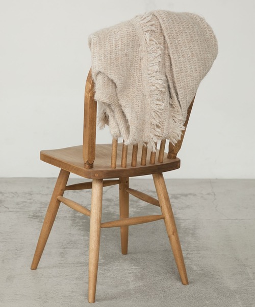 MONO-MART(モノマート)の「2WAY ミスティック ムード ニット(ニット/セーター・レディース・ブルー/ダークグリーン/グレー/アイボリー/ピンク/ブラウン/スミクロ・L/M)」の19枚目の写真