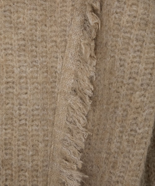 MONO-MART(モノマート)の「2WAY ミスティック ムード ニット(ニット/セーター・レディース・ブルー/ダークグリーン/グレー/アイボリー/ピンク/ブラウン/スミクロ・L/M)」の17枚目の写真